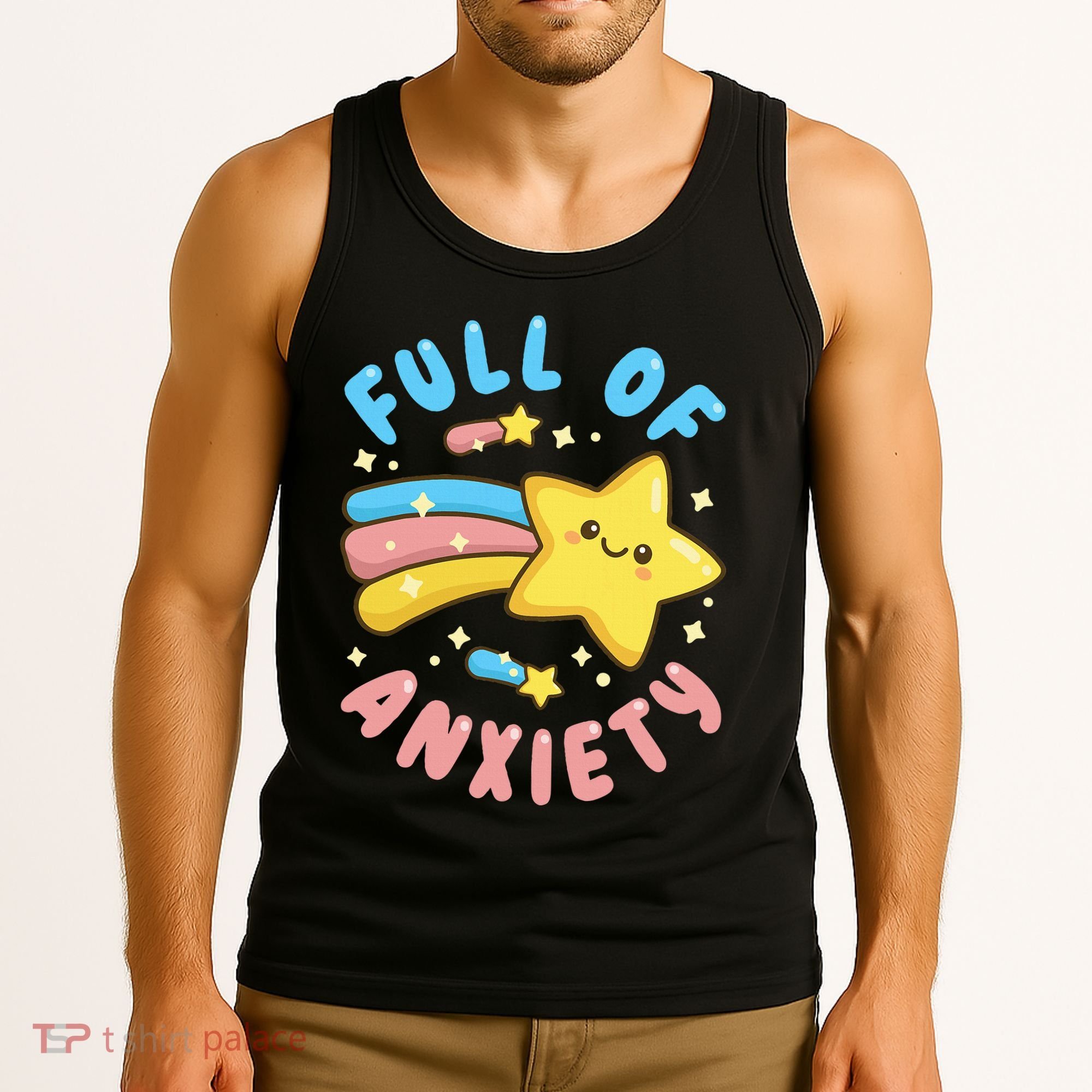 Pastel Goth Full Of Anxiety Tank Top