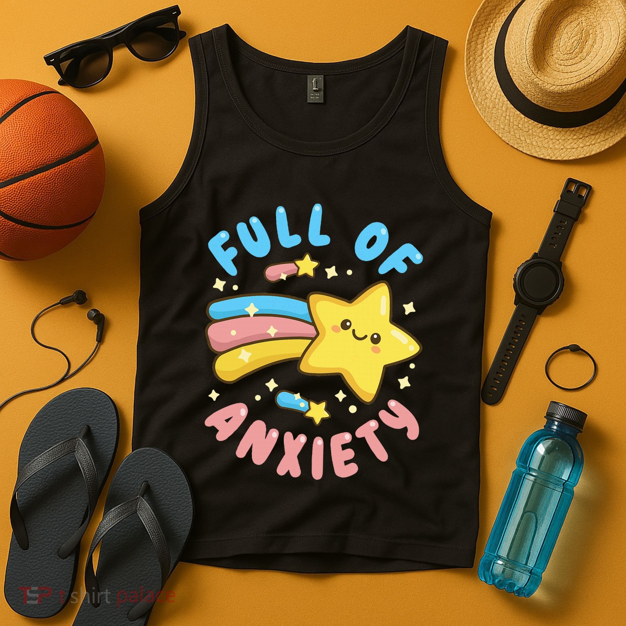 Pastel Goth Full Of Anxiety Tank Top