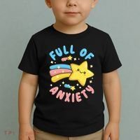 Pastel Goth Full Of Anxiety Toddler T-Shirt thumb 2