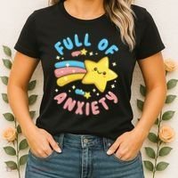 Pastel Goth Full Of Anxiety Women's T-Shirt thumb 2