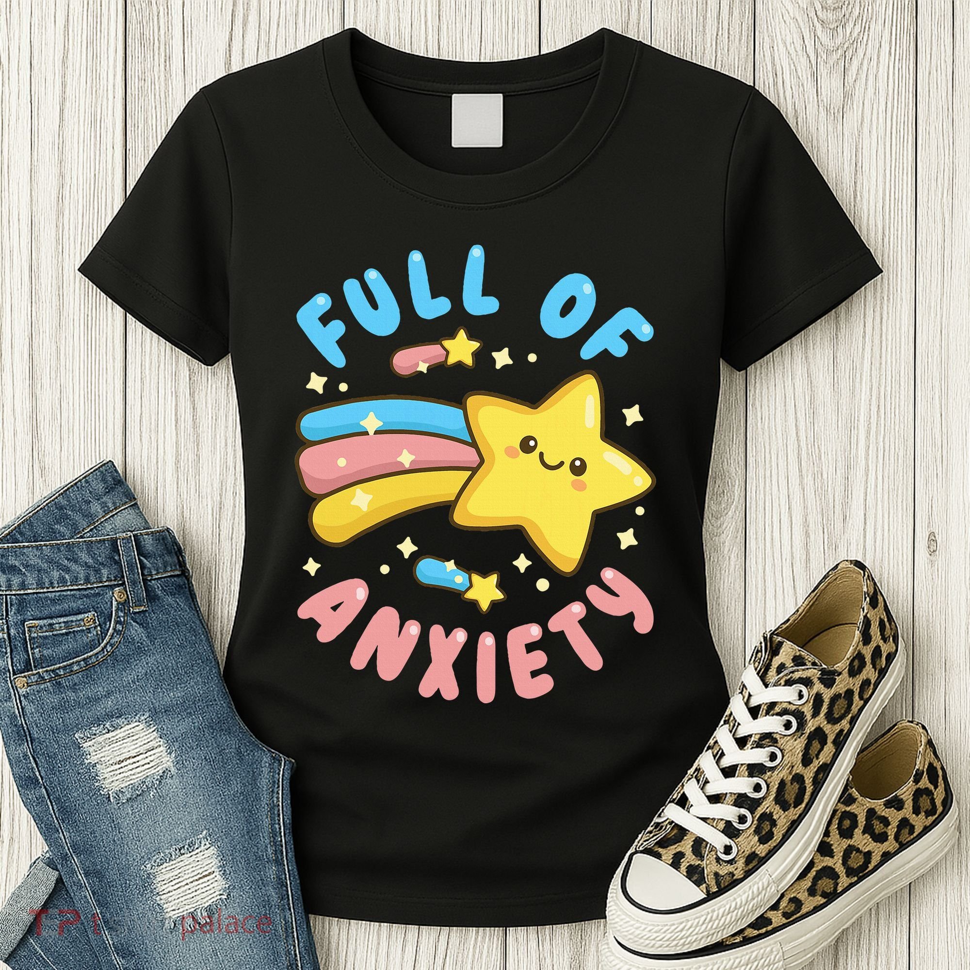 Pastel Goth Full Of Anxiety Women's T-Shirt