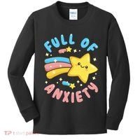 Pastel Goth Full Of Anxiety Kids Long Sleeve Shirt thumb 0