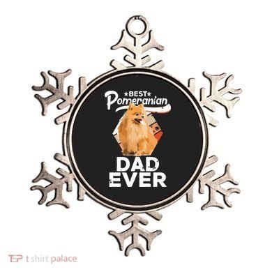 Pomeranian Gifts For Men Best Pomeranian Dad Ever Ornament