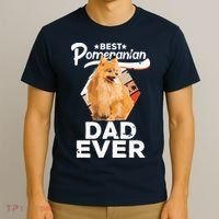Pomeranian Gifts For Men Best Pomeranian Dad Ever T-Shirt thumb 3