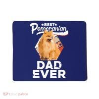 Pomeranian Gifts For Men Best Pomeranian Dad Ever Mousepad thumb 0