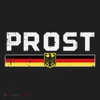 Prost German Flag Crest Eagle Bavarian Oktoberfest Women's Sweatshirt thumb 2