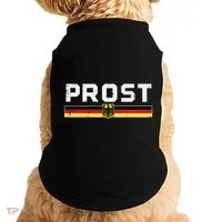 Prost German Flag Crest Eagle Bavarian Oktoberfest Doggie Tank thumb 0