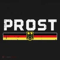 Prost German Flag Crest Eagle Bavarian Oktoberfest Doggie Tank thumb 4