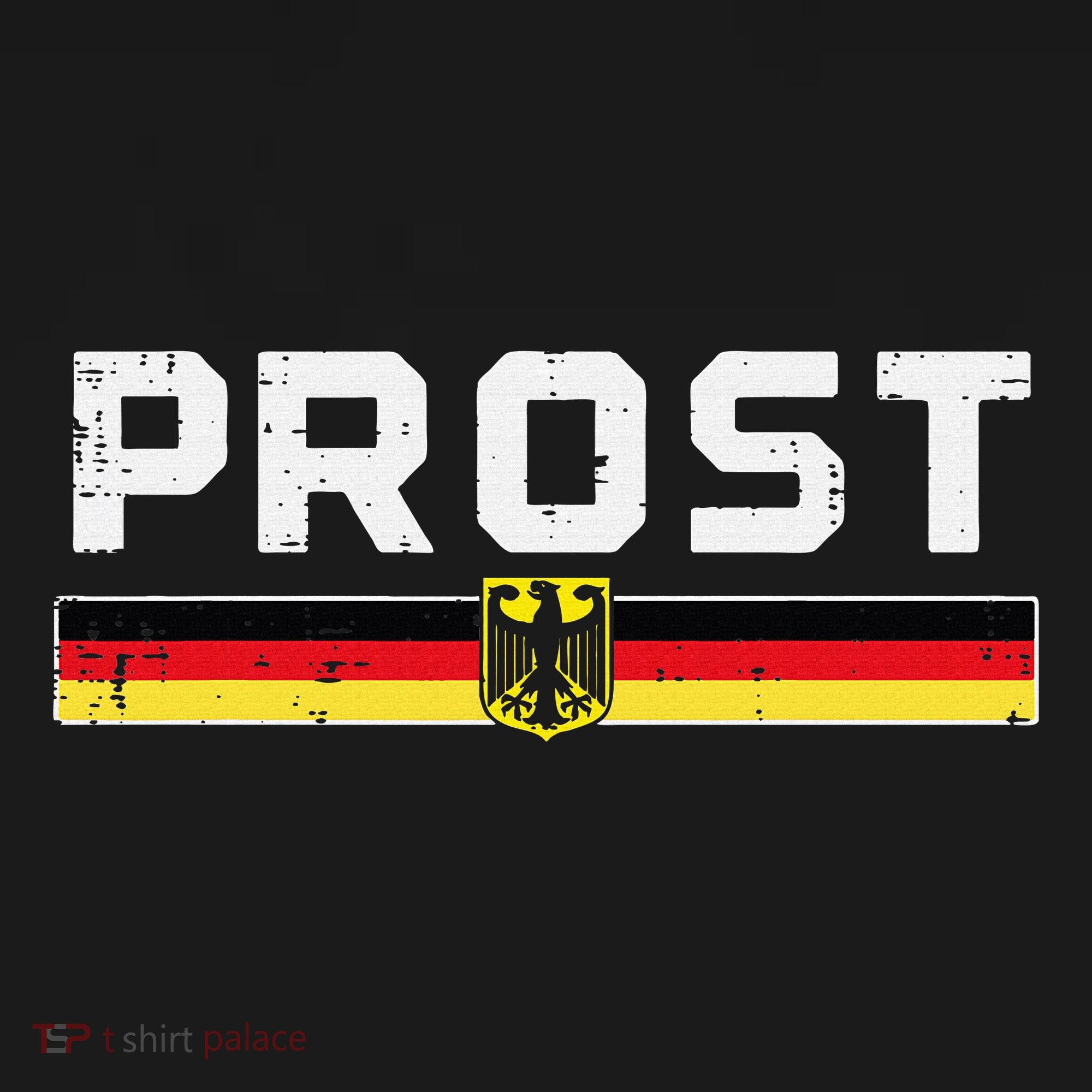 Prost German Flag Crest Eagle Bavarian Oktoberfest Bucket Hat