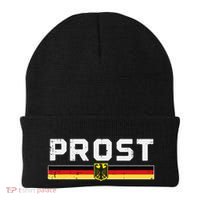 Prost German Flag Crest Eagle Bavarian Oktoberfest Beanie thumb 0