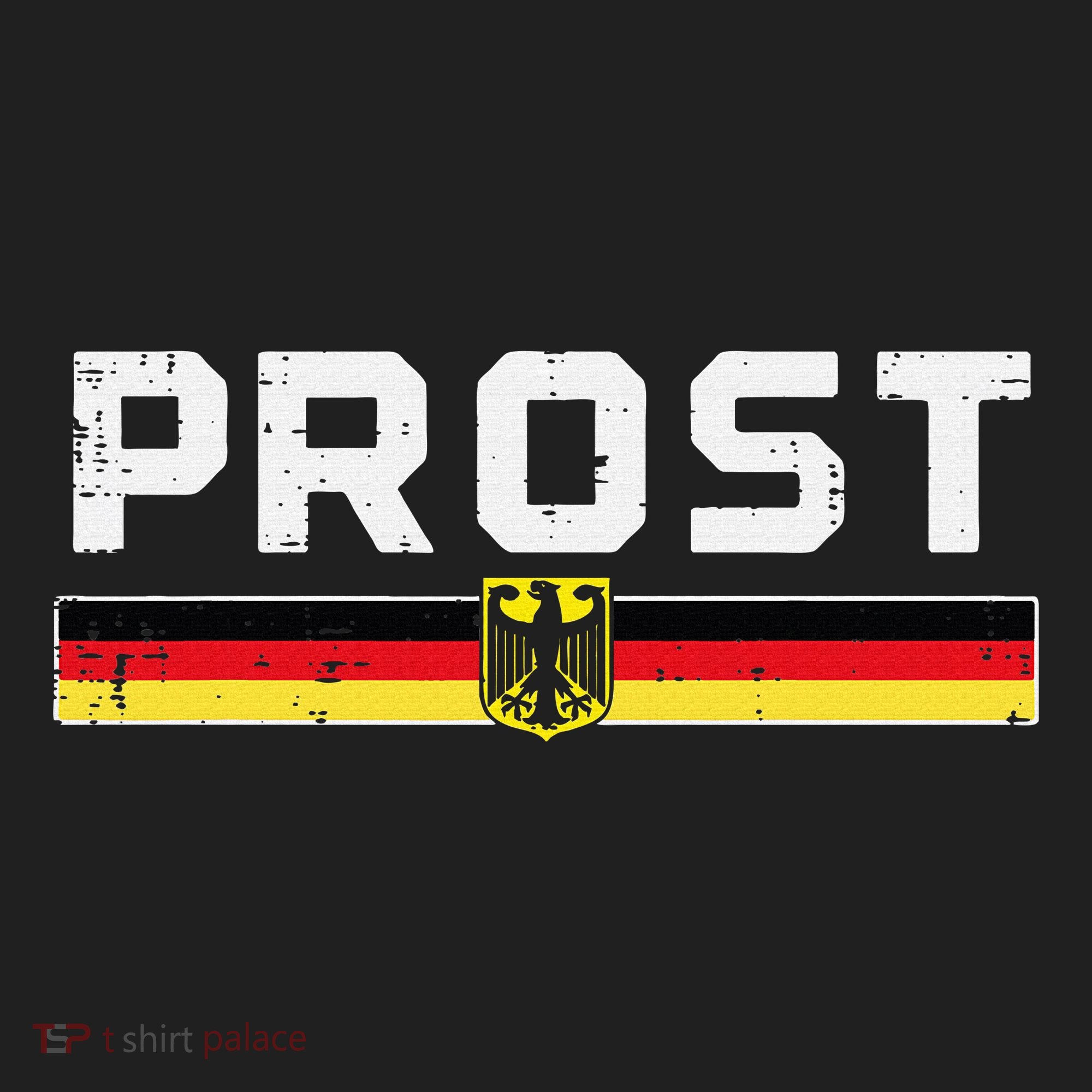 Prost German Flag Crest Eagle Bavarian Oktoberfest Beanie