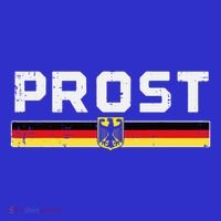 Prost German Flag Crest Eagle Bavarian Oktoberfest Long Sleeve Shirt thumb 2