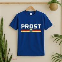 Prost German Flag Crest Eagle Bavarian Oktoberfest T-Shirt thumb 2