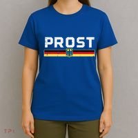Prost German Flag Crest Eagle Bavarian Oktoberfest T-Shirt thumb 4