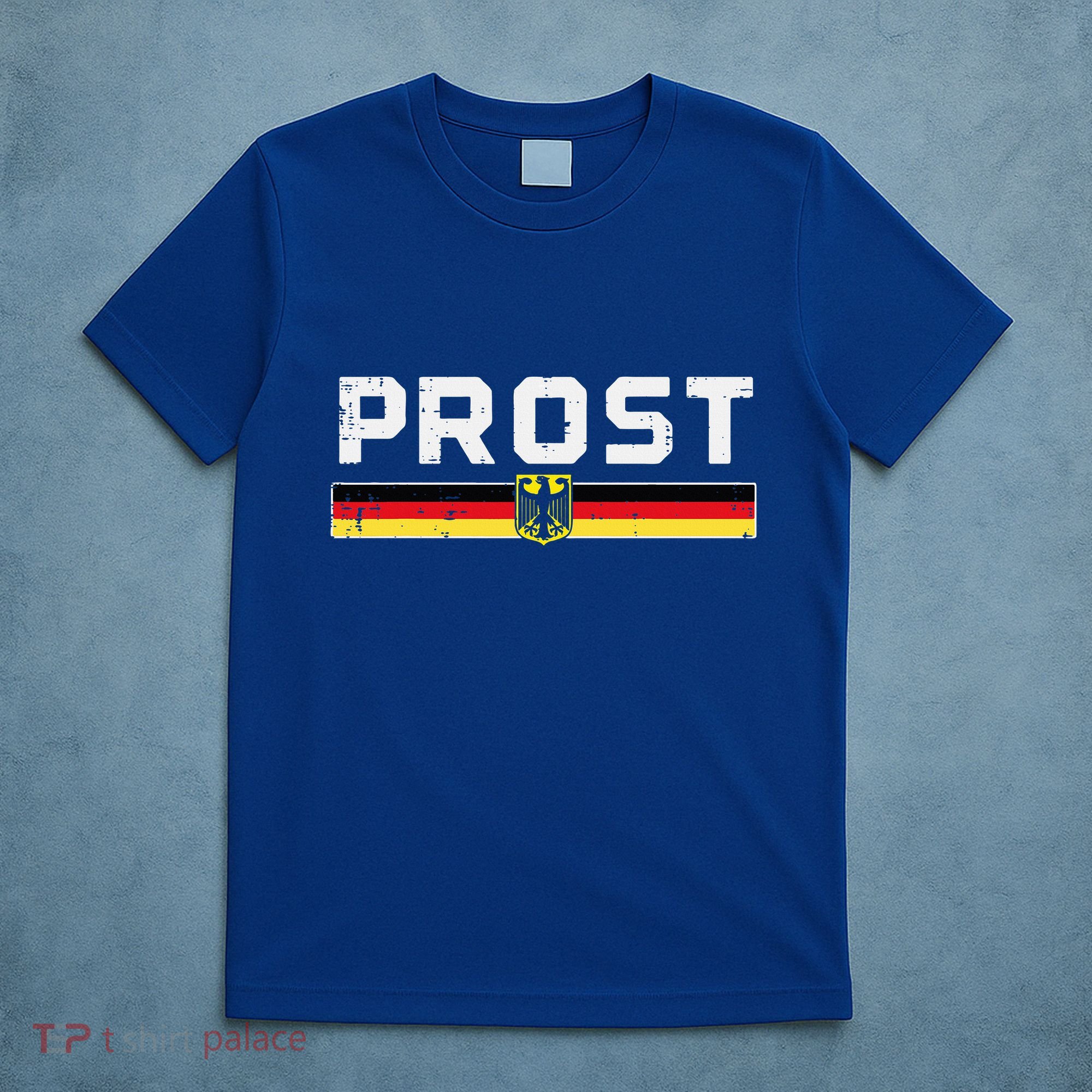 Prost German Flag Crest Eagle Bavarian Oktoberfest T-Shirt
