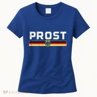 Prost German Flag Crest Eagle Bavarian Oktoberfest Women's T-Shirt thumb 0