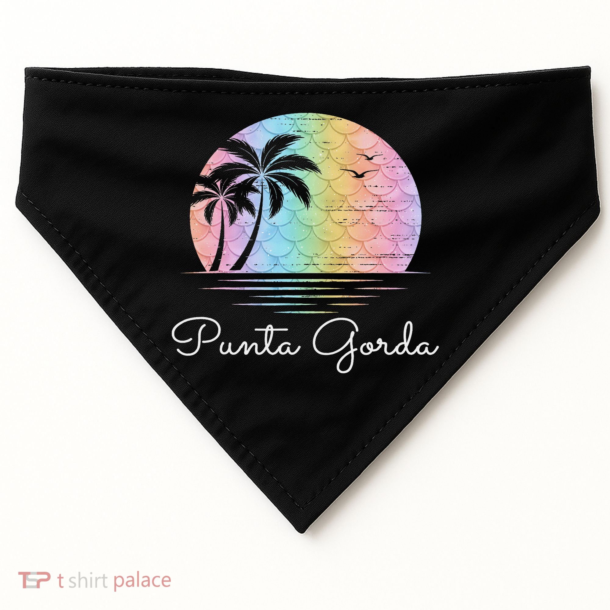 Punta Gorda Florida USA-Made Doggie Bandana