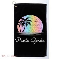 Punta Gorda Florida Golf Towel thumb 0