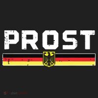 Prost German Flag Crest Eagle Bavarian Oktoberfest Beanie thumb 2