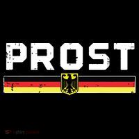Prost German Flag Crest Eagle Bavarian Oktoberfest Women's Hoodie thumb 2