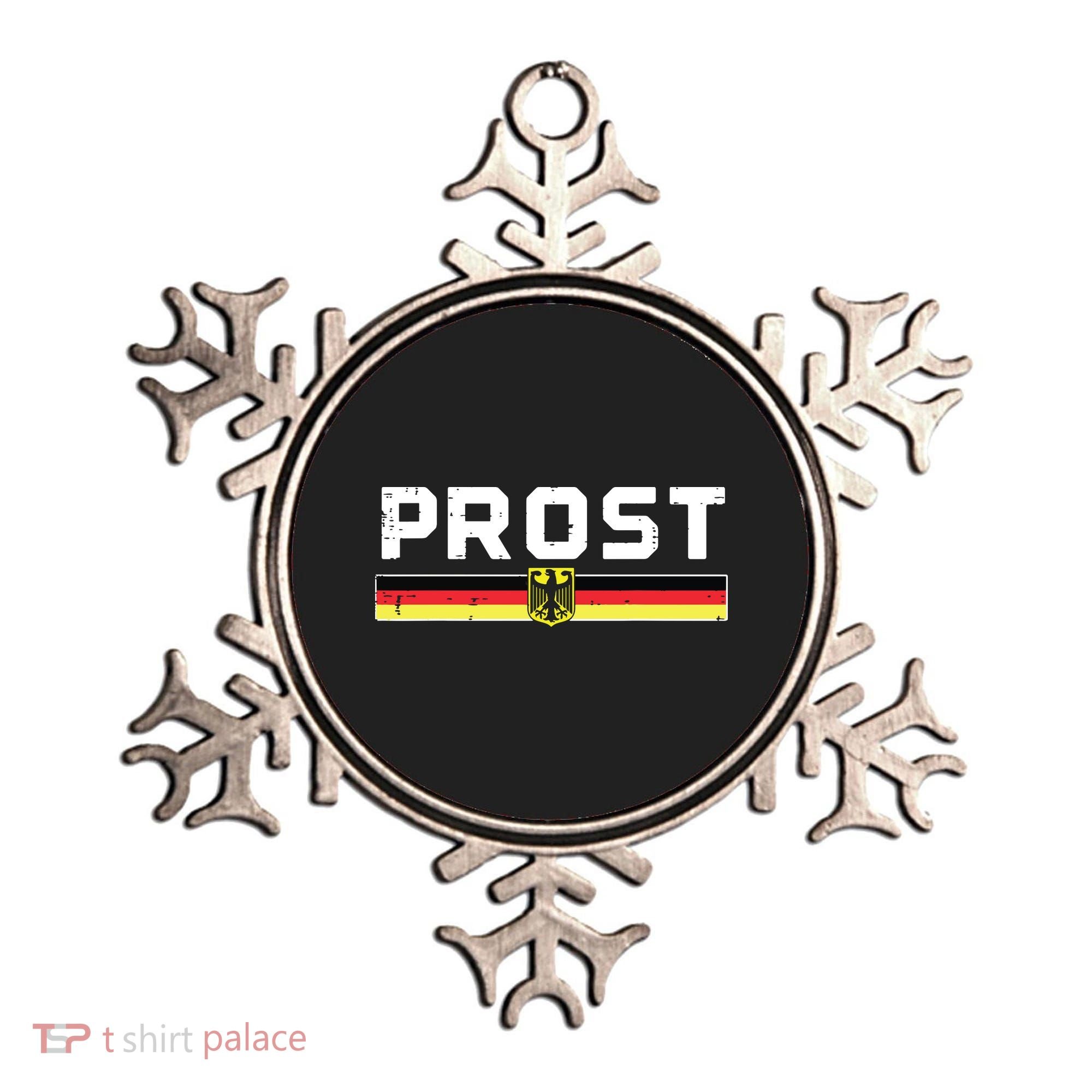 Prost German Flag Crest Eagle Bavarian Oktoberfest Ornament