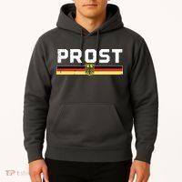 Prost German Flag Crest Eagle Bavarian Oktoberfest Hoodie thumb 2