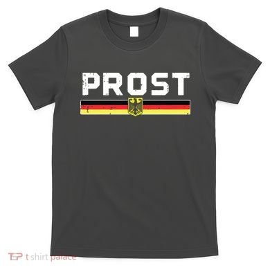 Prost German Flag Crest Eagle Bavarian Oktoberfest T-Shirt