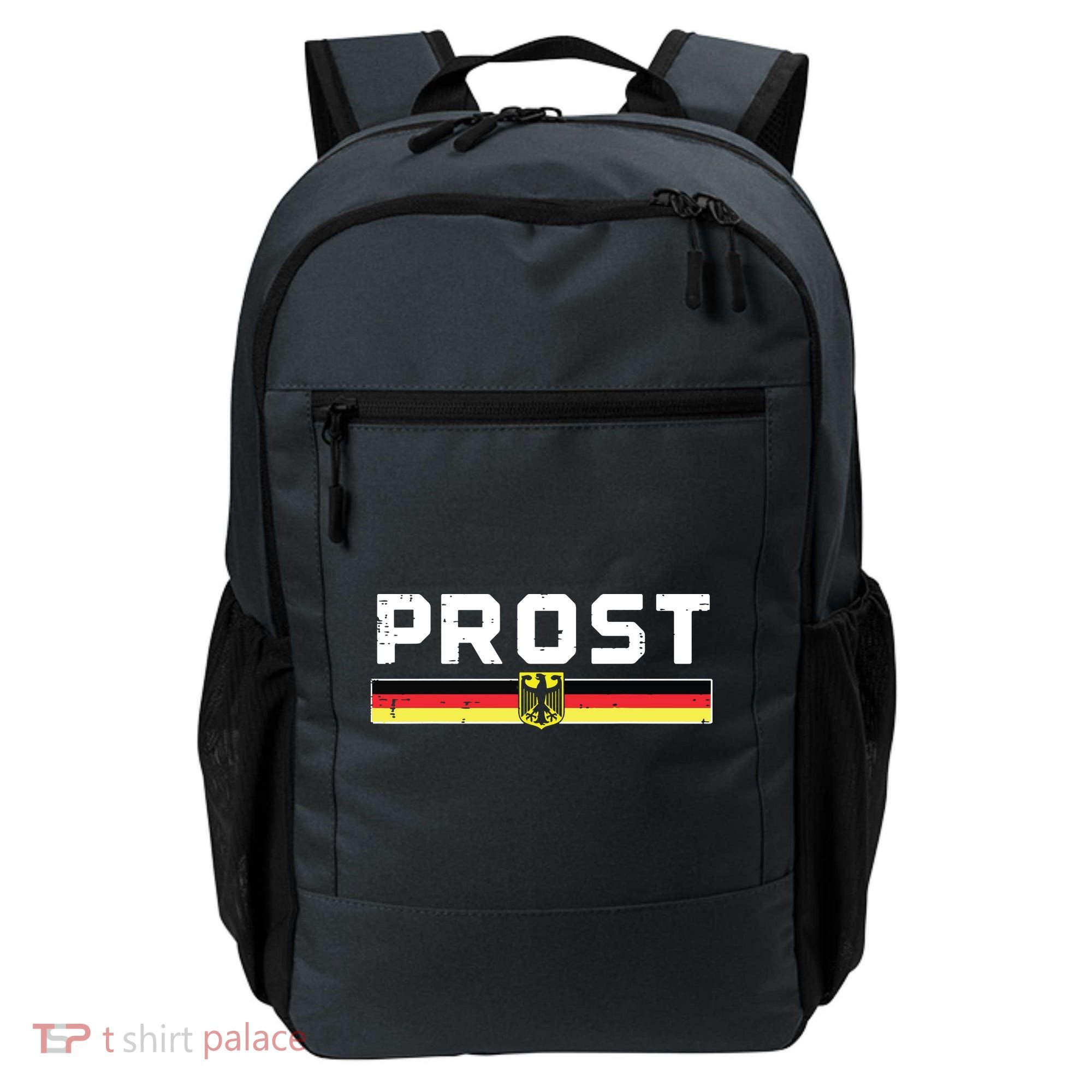 Prost German Flag Crest Eagle Bavarian Oktoberfest Backpack