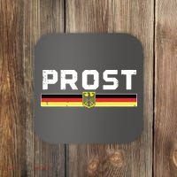 Prost German Flag Crest Eagle Bavarian Oktoberfest Coaster thumb 0