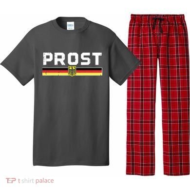 Prost German Flag Crest Eagle Bavarian Oktoberfest Pajama Set