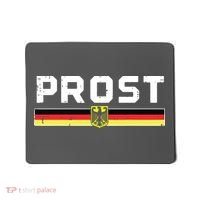 Prost German Flag Crest Eagle Bavarian Oktoberfest Mousepad thumb 0