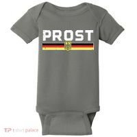 Prost German Flag Crest Eagle Bavarian Oktoberfest Baby Bodysuit thumb 0