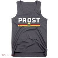 Prost German Flag Crest Eagle Bavarian Oktoberfest Tank Top thumb 0