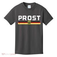 Prost German Flag Crest Eagle Bavarian Oktoberfest Kids T-Shirt thumb 0