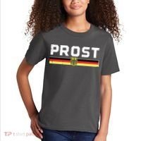 Prost German Flag Crest Eagle Bavarian Oktoberfest Kids T-Shirt thumb 2