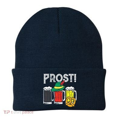 Prost German Flag Colors Hat Bavarian Oktoberfest Beanie
