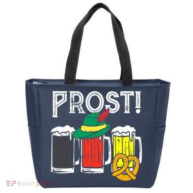 Prost German Flag Colors Hat Bavarian Oktoberfest Tote Bag
