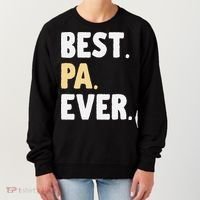 Pa Gift From Granddaughter Grandson Best Pa Ever Women's Sweatshirt thumb 0