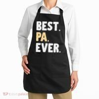 Pa Gift From Granddaughter Grandson Best Pa Ever Apron thumb 2