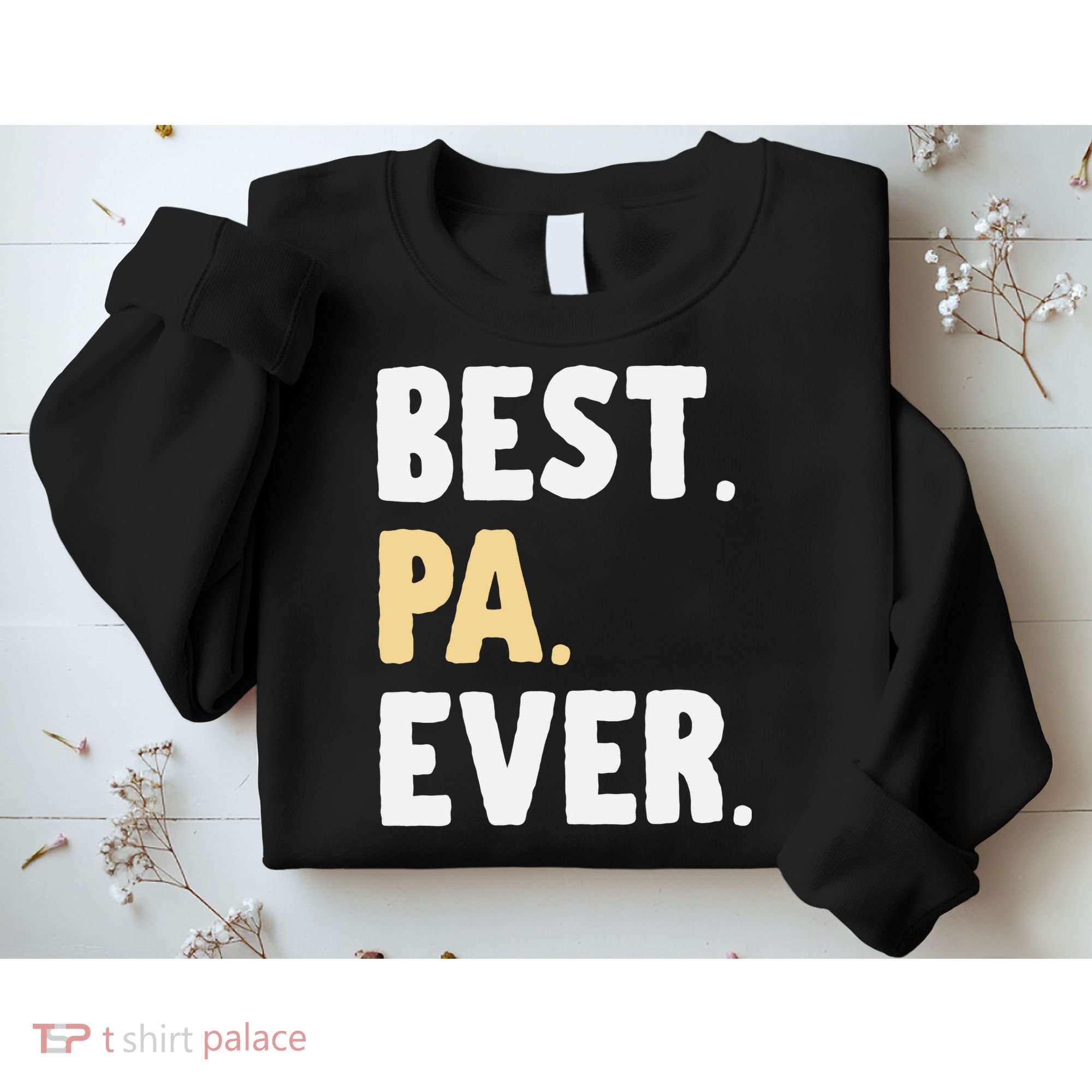 Pa Gift From Granddaughter Grandson Best Pa Ever Sweatshirt