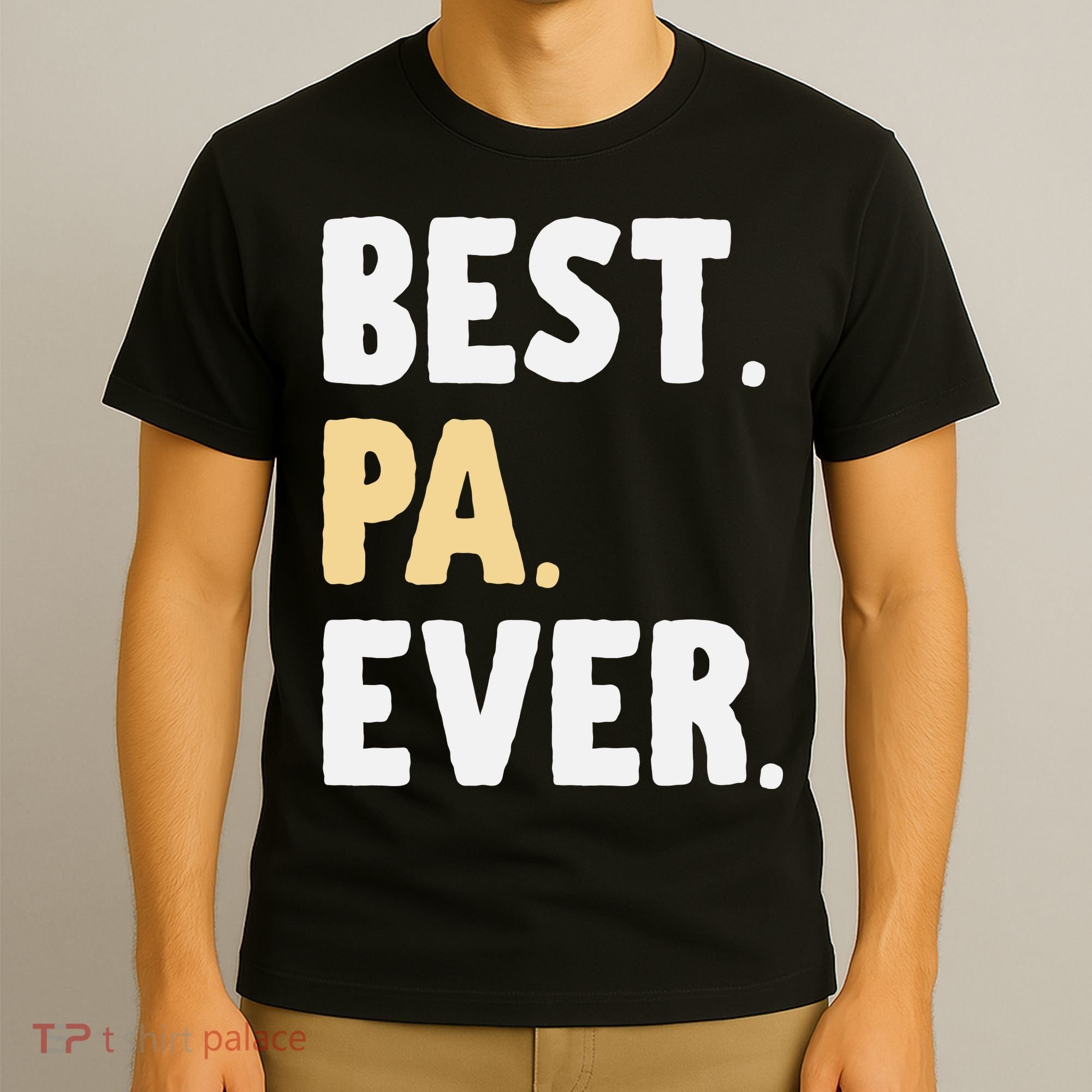 Pa Gift From Granddaughter Grandson Best Pa Ever T-Shirt