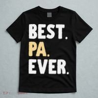 Pa Gift From Granddaughter Grandson Best Pa Ever T-Shirt thumb 5