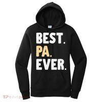Pa Gift From Granddaughter Grandson Best Pa Ever Women's Hoodie thumb 0