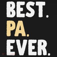 Pa Gift From Granddaughter Grandson Best Pa Ever Women's Hoodie thumb 2