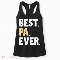 Pa Gift From Granddaughter Grandson Best Pa Ever Women's Tank Top thumb 0