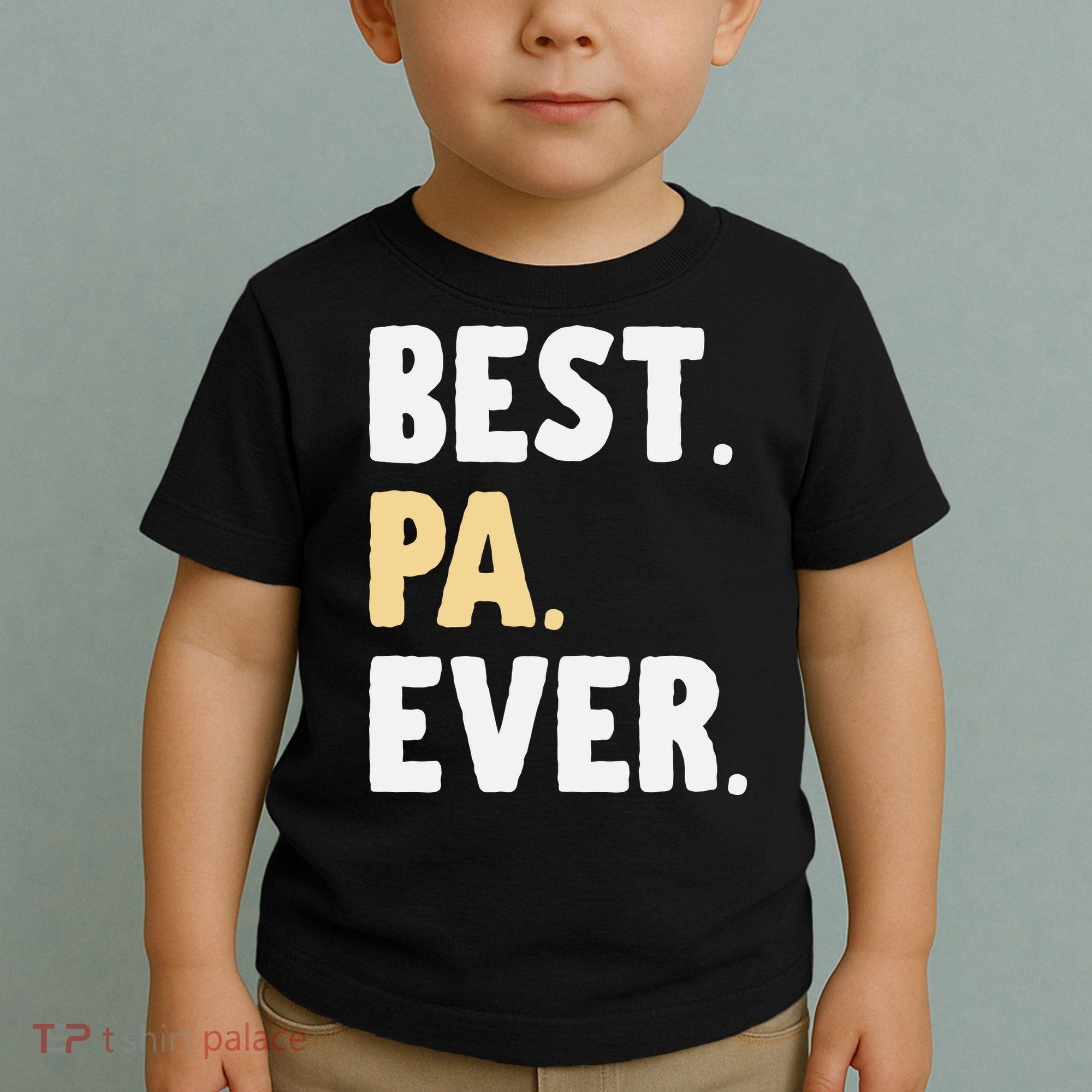 Pa Gift From Granddaughter Grandson Best Pa Ever Toddler T-Shirt