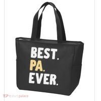 Pa Gift From Granddaughter Grandson Best Pa Ever Tote Bag thumb 3