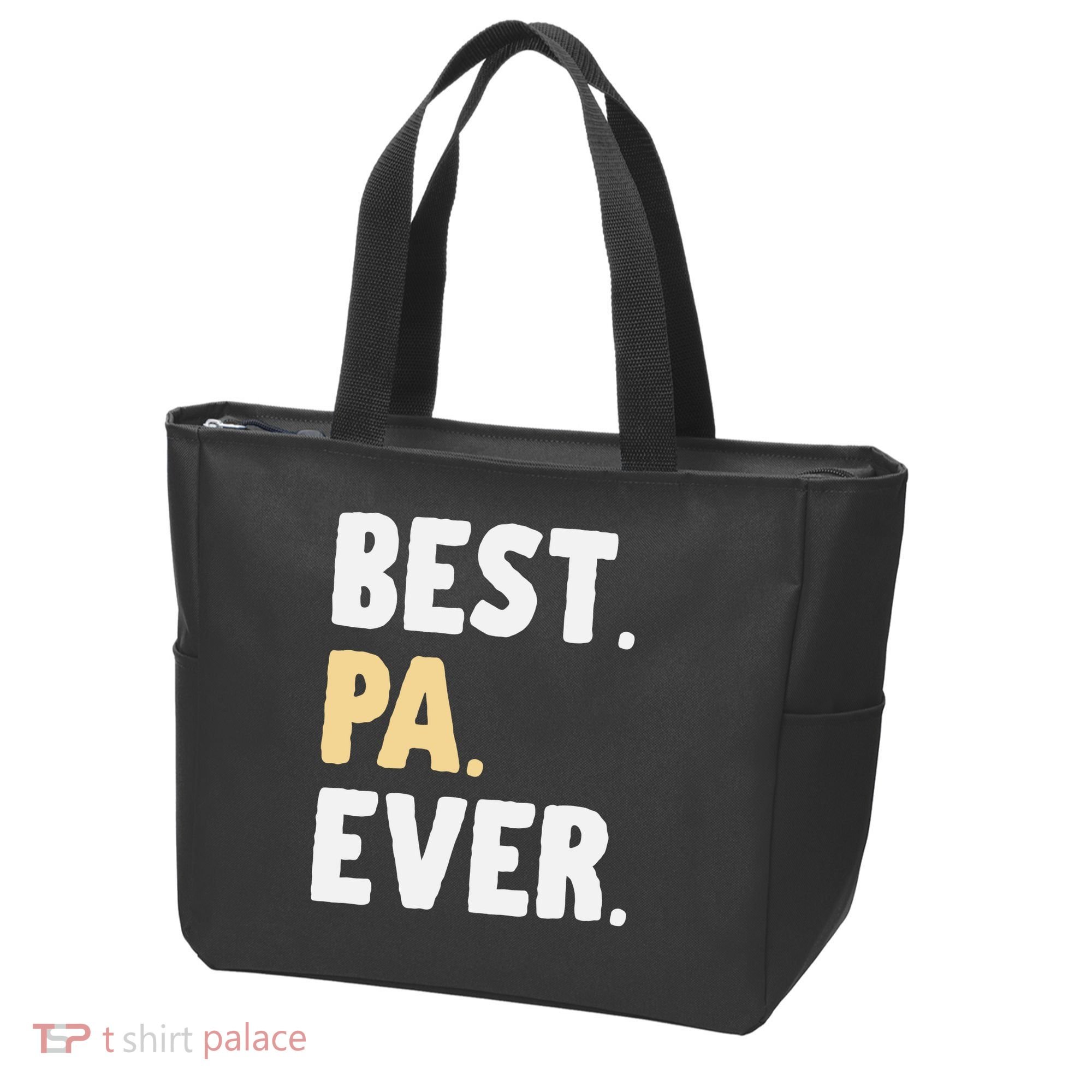 Pa Gift From Granddaughter Grandson Best Pa Ever Tote Bag