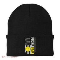 Pickleball Gift_American Flag Pickleball Paddle Beanie thumb 0