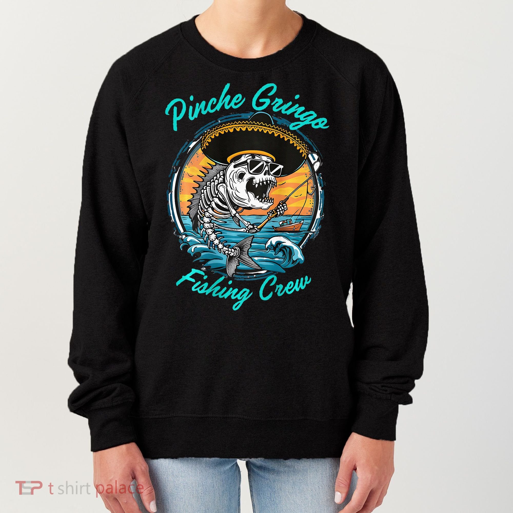 P.I.N.C.H.E Gringo Fishing Crew Women's Sweatshirt
